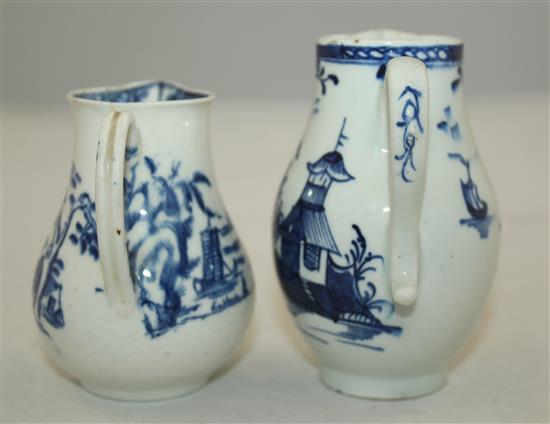 Two sparrowbeak jugs